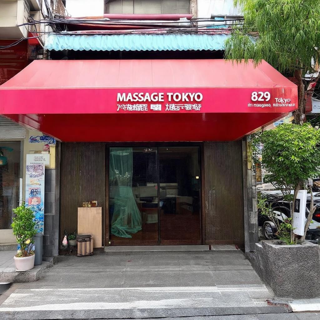 Vị trí thuận tiện của Massage Tokyo 829 Lê Hồng Phong Phường 12 Quận 10 trên trục đường chính